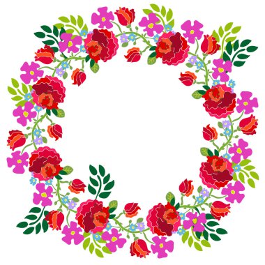 Merhaba yaz. Çelenk kompozisyon.