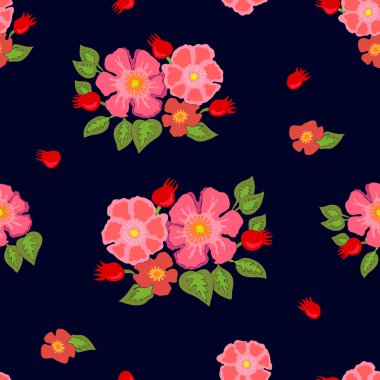 Renkli çiçek halı. 