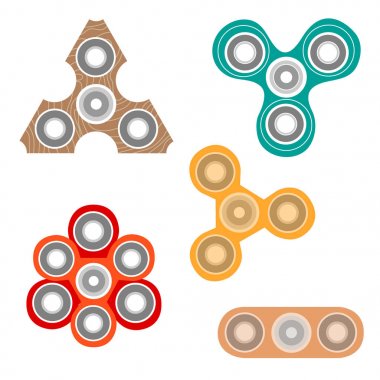 Topluca spinners kümesi.