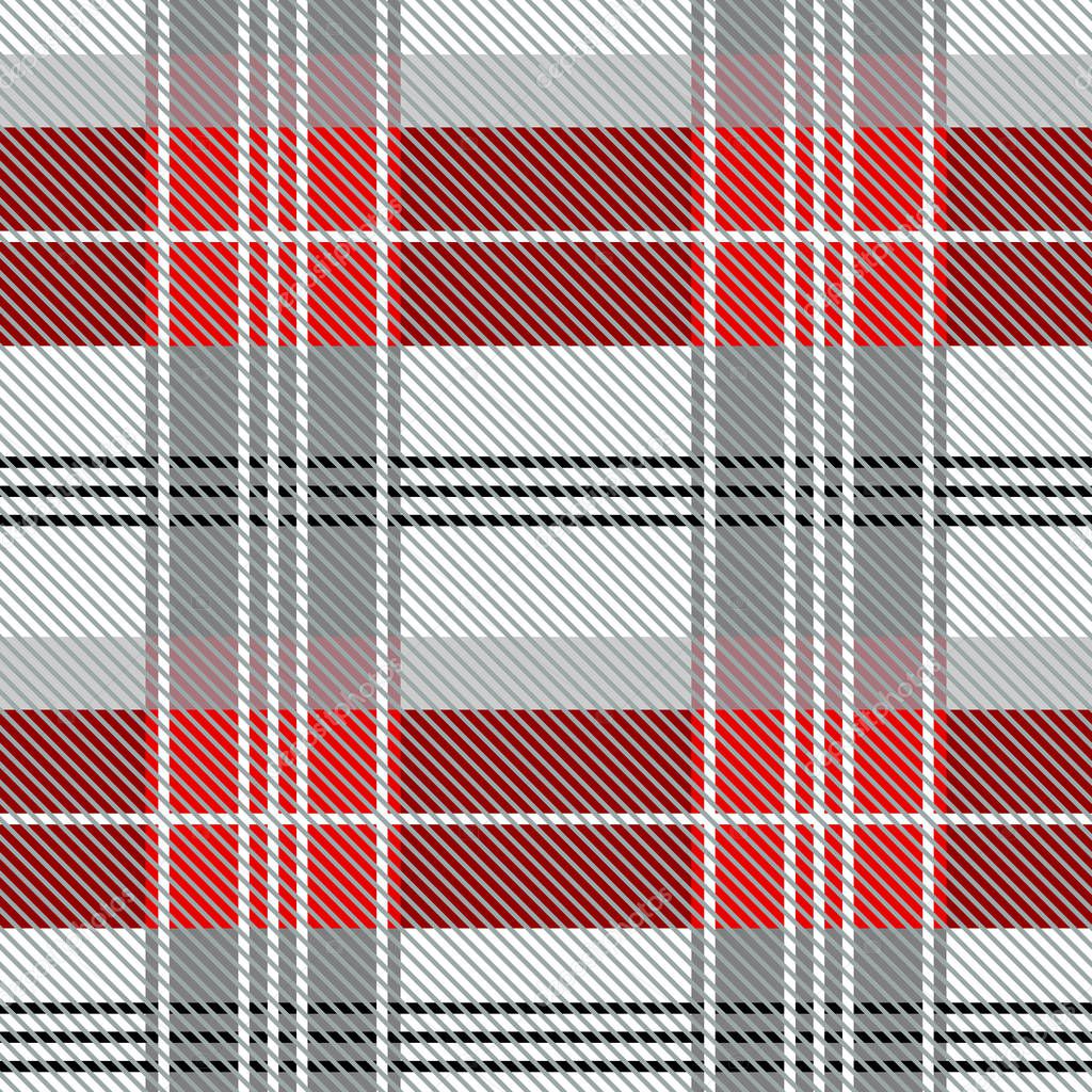 Dark seamless checkered pattern for school uniform.