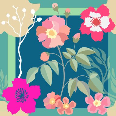 Sonbaharda Çiçek Bahçe.