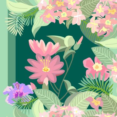 Lotus tropikal Bahçe.