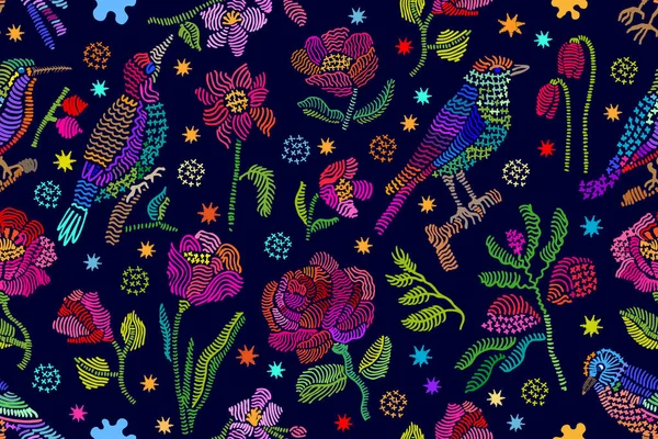 Tarafından Halk sanat ilham nakış ile İpek eşarp.