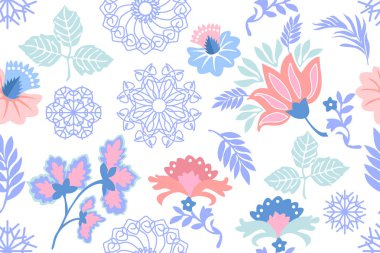 Noel motifli güzel çiçek desenli.