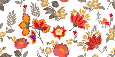 Rus motifleri ile botanik sınır.