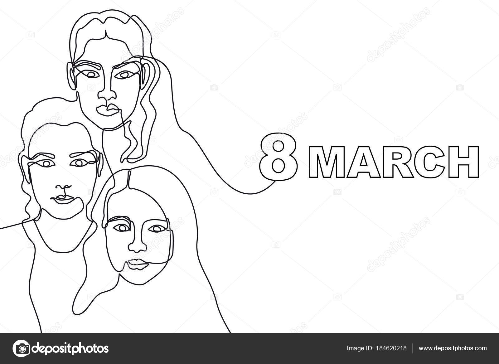 Beautiful Women's Day Special Drawing