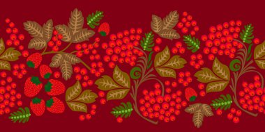 Rus Halk sanat tarzı çiçek Yazdır. 