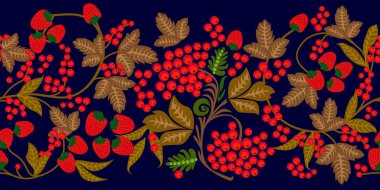 Rus Halk sanat tarzı çiçek Yazdır. 