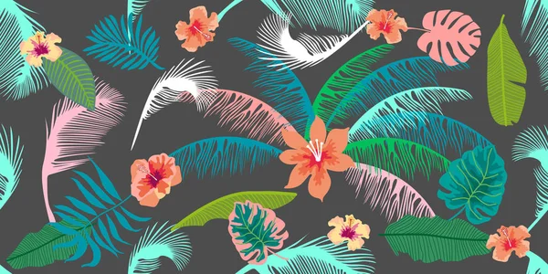 Kleurrijk aloha patroon. — Stockvector