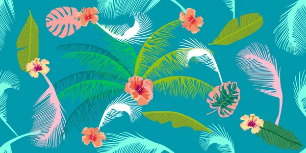 Modèle d'aloha coloré . — Image vectorielle