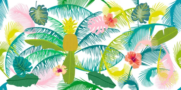 Modèle d'aloha coloré . — Image vectorielle