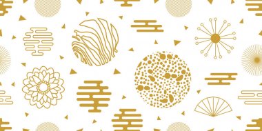 Oryantal motiflerle arka plan. 