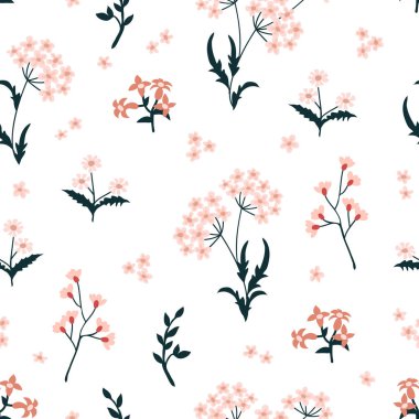 Küçük kır çiçekleriyle kusursuz bir iz..