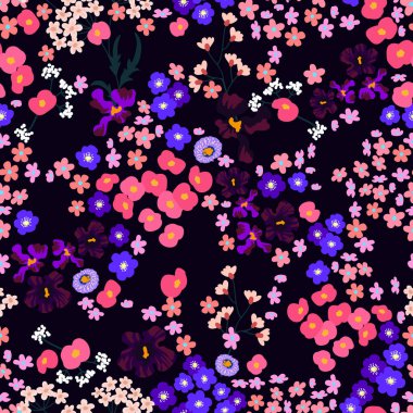 Çiçek elementli botanik kusursuz iz..