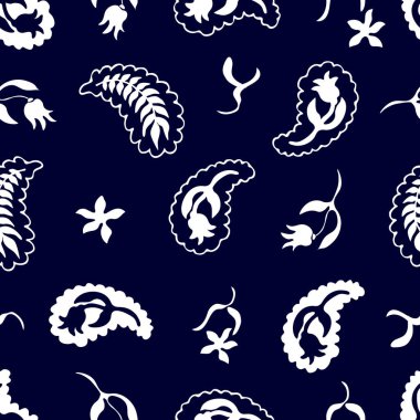 Çiçek elementleriyle kusursuz desen. 