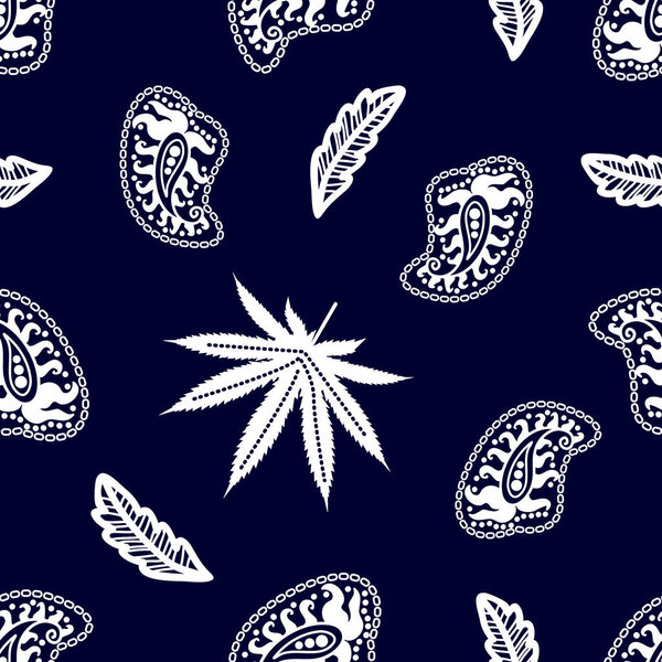 Абстрактный шаблон с элементами пейсли
.