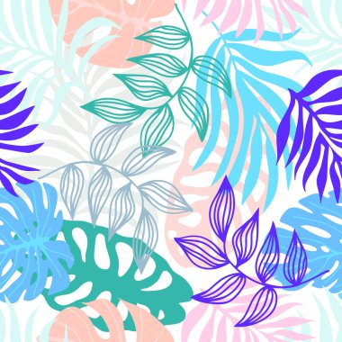 Çiçek elementleriyle kusursuz desen.