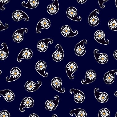 Küçük çiçeklerle kusursuz desen.