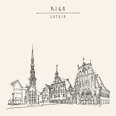 Eski Şehir Meydanı, Riga, Letonya