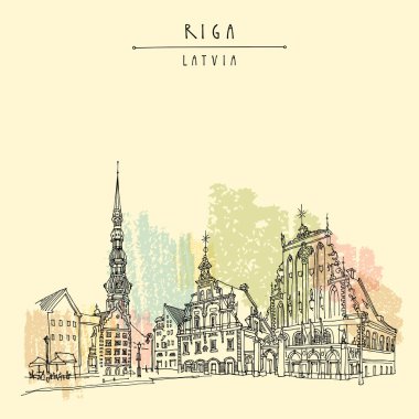 Eski Şehir Meydanı, Riga, Letonya