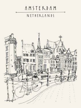 Amsterdam şehir seyahat kartı
