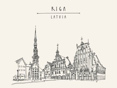 Eski Şehir Meydanı, Riga, Letonya