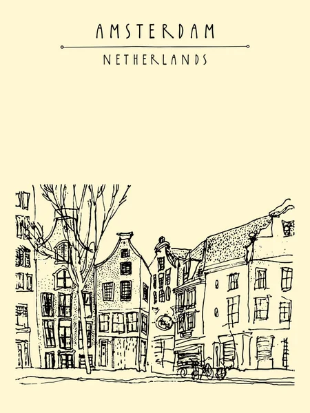 Amsterdamcity Tourist Card, Holland — Stockvektor