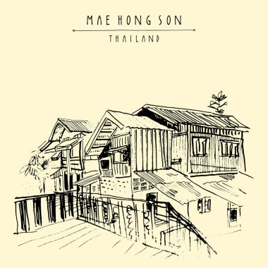 mae hong son çizilmiş kroki