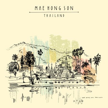 mae hong son çizilmiş kroki