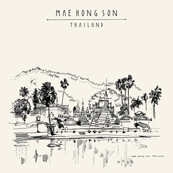 mae hong son çizilmiş kroki