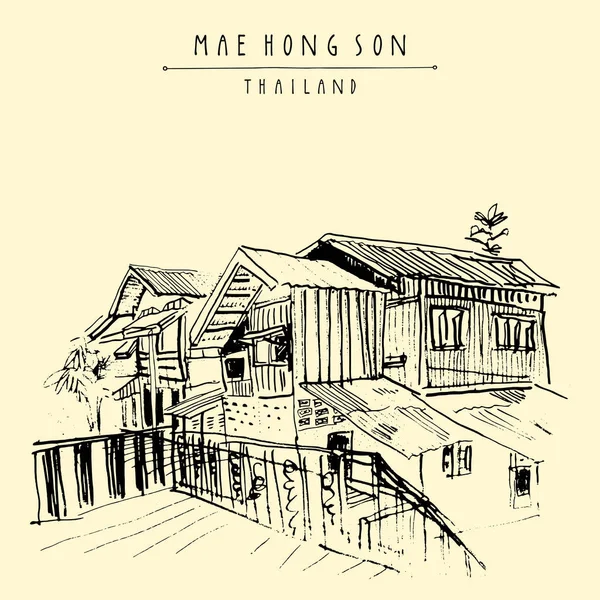 mae hong son çizilmiş kroki