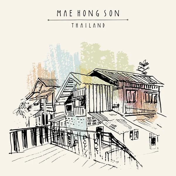 mae hong son çizilmiş kroki