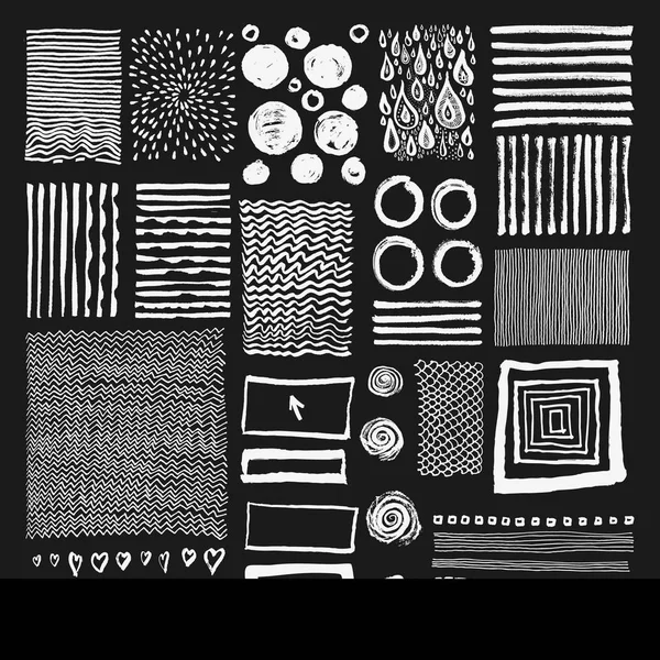 Grungy elle çizilmiş dokuları