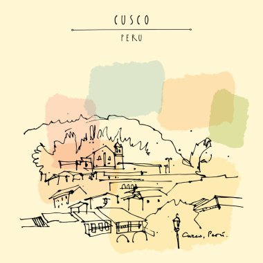 Eski Şehir Merkezi: Cusco, Peru