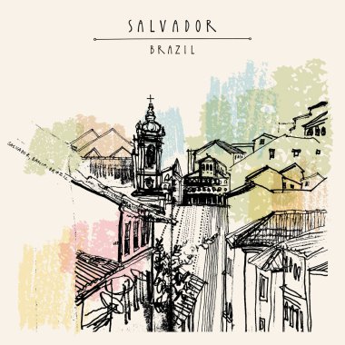 kartpostal binalar Salvador