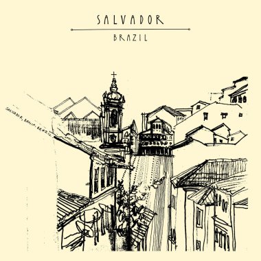 kartpostal binalar Salvador