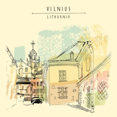 eski şehir Vilnius, Litvanya