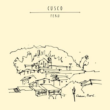 Eski Şehir Merkezi: Cusco, Peru
