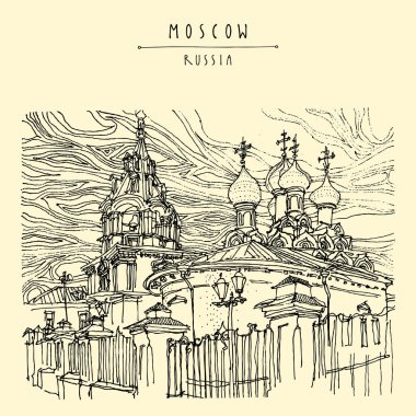 Moskova 'daki Rus Ortodoks Kilisesi