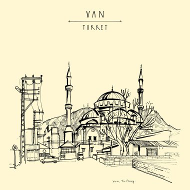 Van'da Türk Camii