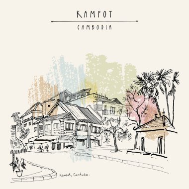 Kampot, Fransız mimarisi