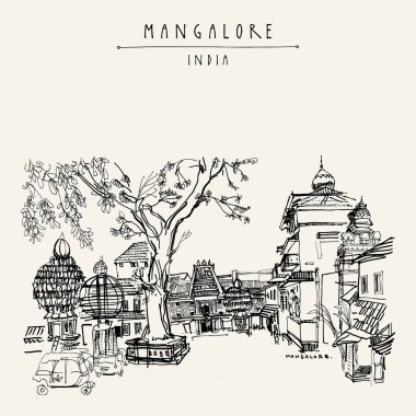 Mangalore, Karnataka, Hindistan. 