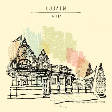 Harsiddhi mandire (Hindu tapınağı)