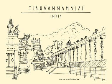 Tiruvannamalai (Tiru), Tamil Nadu, India. Arulmigu Arunachaleswa