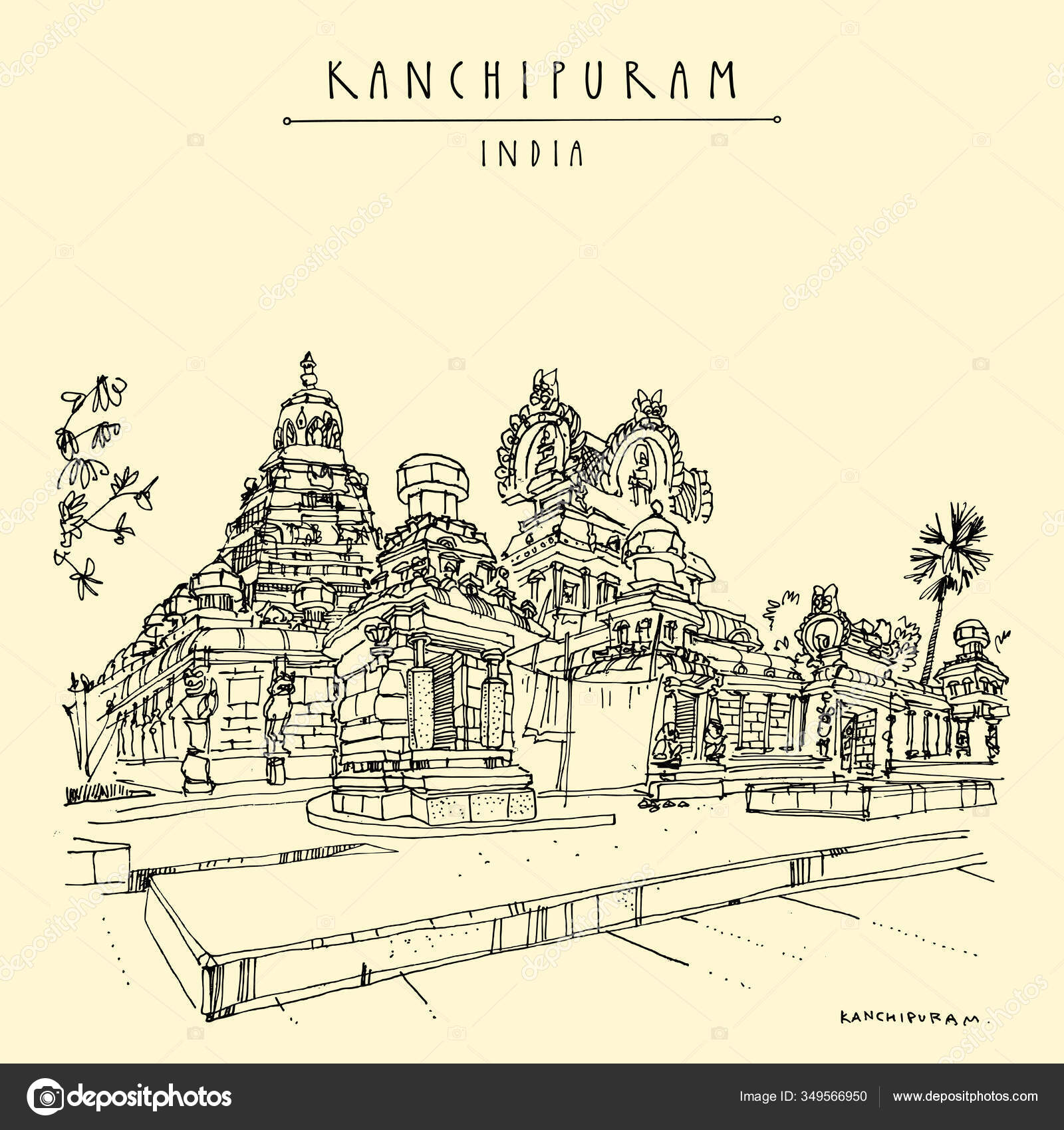1828 South India Sketch Images Stock Photos  Vectors  Shutterstock