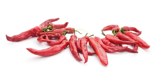 Grupp av röd paprika. — Stockfoto