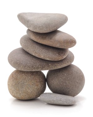 Bir taş ölçekten.