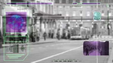  High Tech - güvenlik taraması - alışveriş merkezi - insanlar - alışveriş merkezi - Otogar - gri - Hd