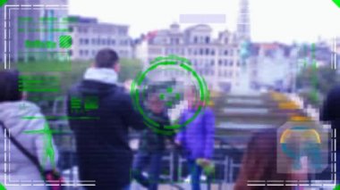 -Yeşil - Hd tarama - algılama poz çocuklar - radar - ipuçları