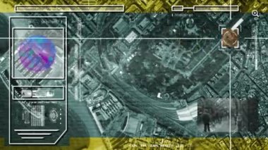 -High Tech - dron görünümü - uydu - yeşil - Hd bağlantı noktası